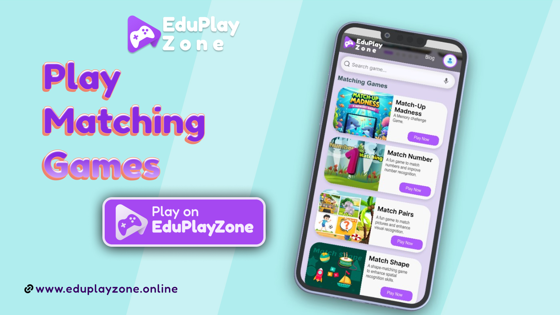 Play Matching Games Online for Free! on eduplayzone